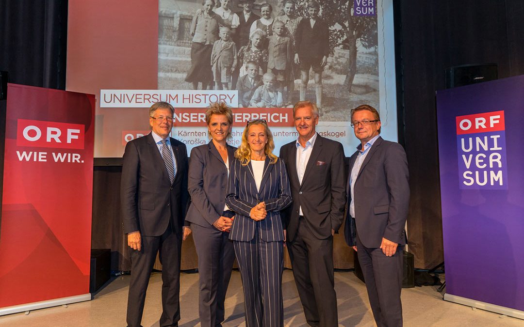 Universum History Kärnten/Koroška im ORF Landesstudio präsentiert