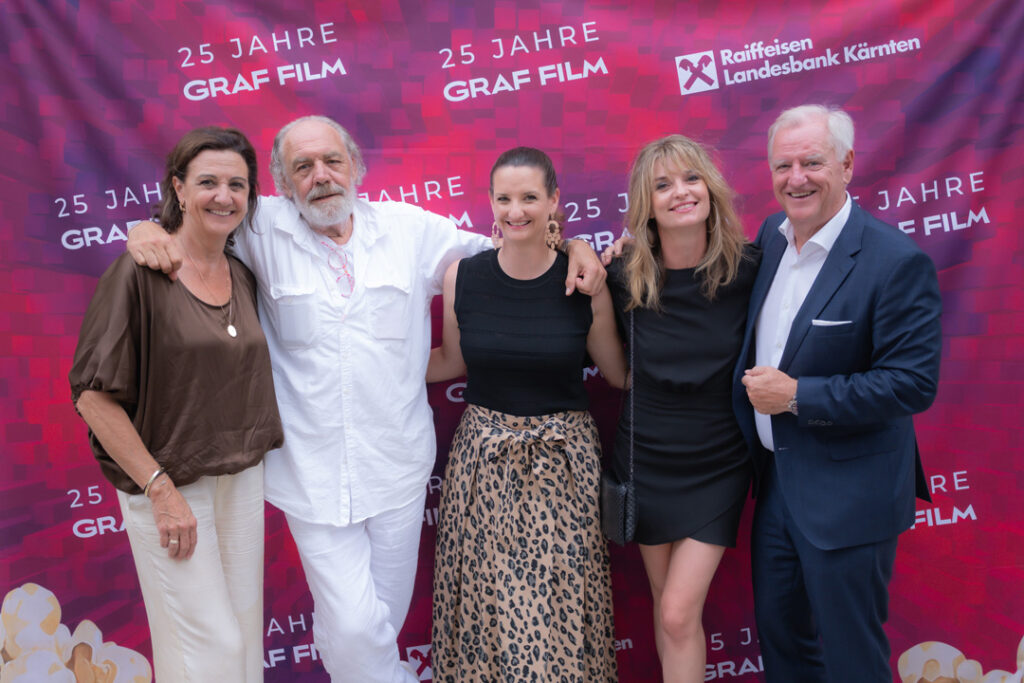 Im August wurde das 25-jährige Jubiläum von Graf Film in Klagenfurt gefeiert.